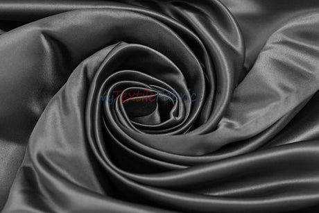 Lamour Satin Fabric | Polyester Matte Satin | Peau De Soie | 60" Wide | Wedding Dress, Tablecloth, Multiple Colors