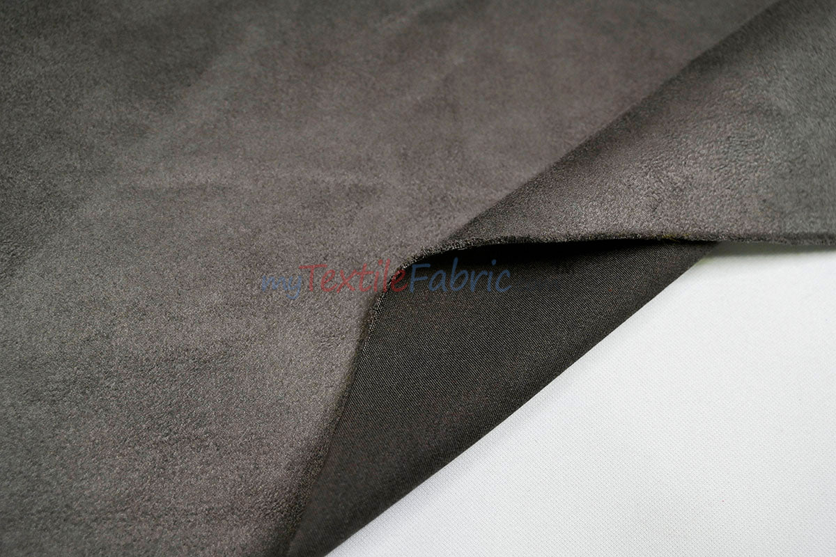 Suede Fabric | Microsuede | 40 Colors | 60" Wide | Faux Suede | Upholstery Weight, Tablecloth, Bags, Pouches, Cosplay, Costume | Continuous Yards |