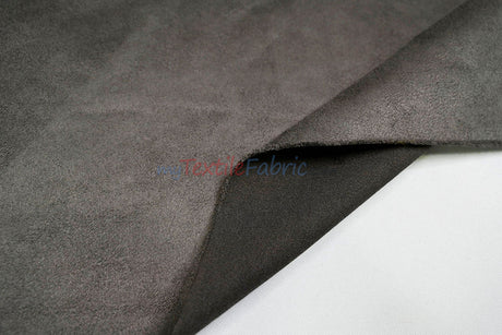 Suede Fabric | Microsuede | 40 Colors | 60" Wide | Faux Suede | Upholstery Weight, Tablecloth, Bags, Pouches, Cosplay, Costume | Continuous Yards |