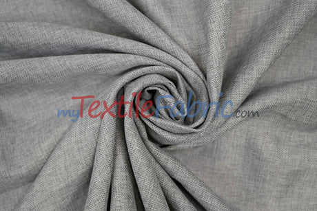 Vintage Linen Fabric | Imitation Burlap Fabric | 60" Wide | Faux Burlap | Vintage Rustic Natural Look Burlap | Washable Burlap Fabric for Decor |