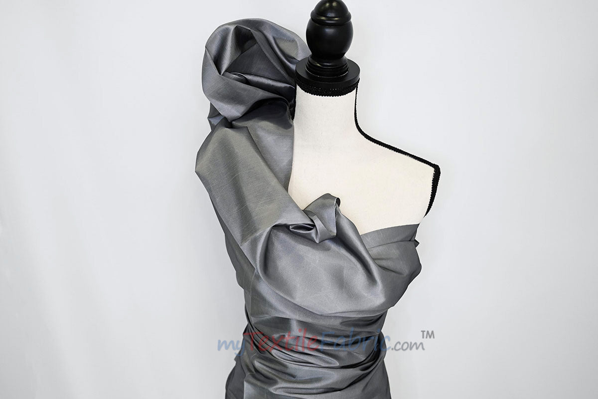 Taffeta Fabric | Two Tone Taffeta Fabric | Non Stretch Taffeta | 60" Wide | Multiple Solid Colors