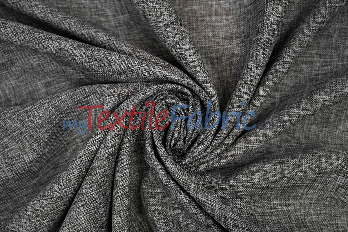 Vintage Linen Fabric | Imitation Burlap Fabric | 60" Wide | Faux Burlap | Vintage Rustic Natural Look Burlap | Washable Burlap Fabric for Decor |