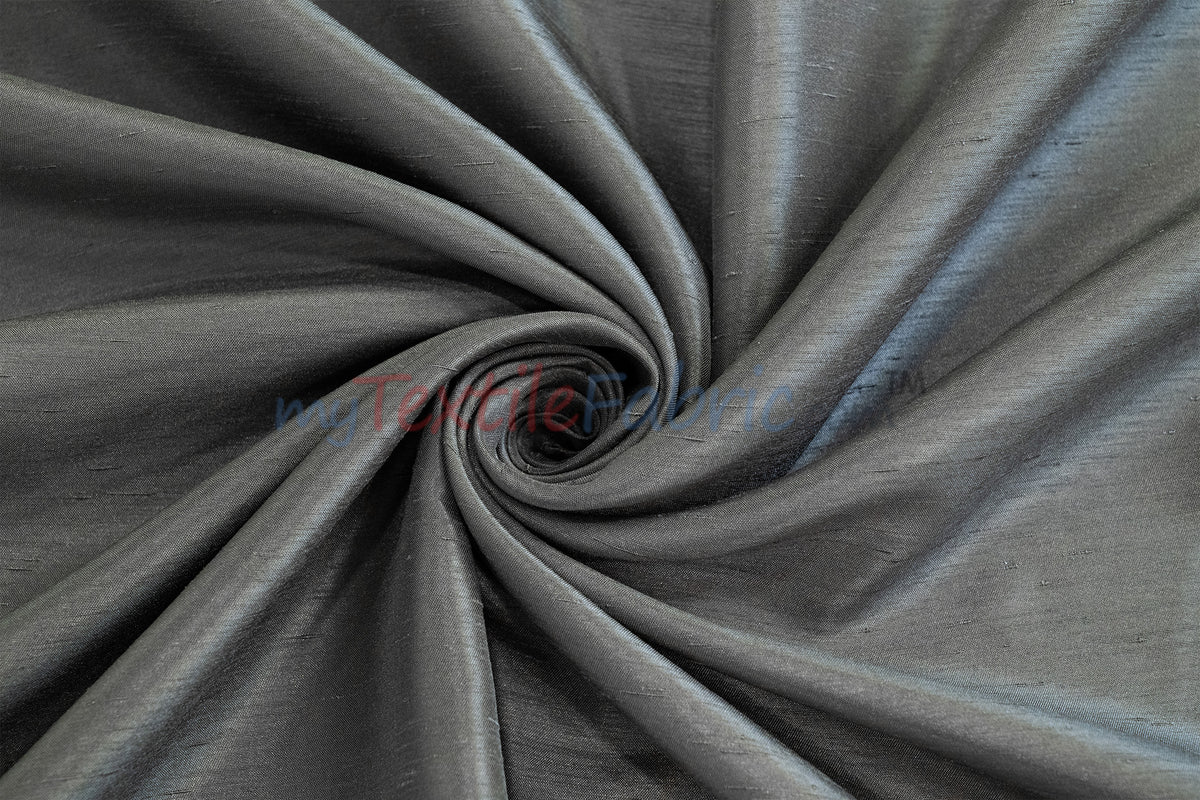 Shantung Satin Fabric | Satin Dupioni Silk Fabric | 60" Wide | Multiple Colors | Yards & Bolts