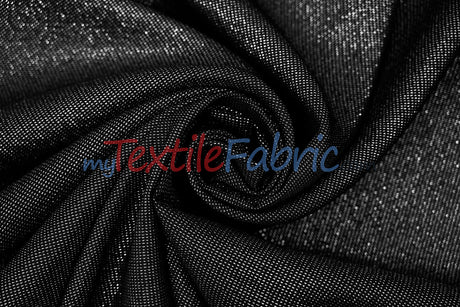 Metallic Vintage Linen Fabric | Imitation Burlap with Metallic Foil | 60" Wide | Washable Burlap Fabric for Decor |