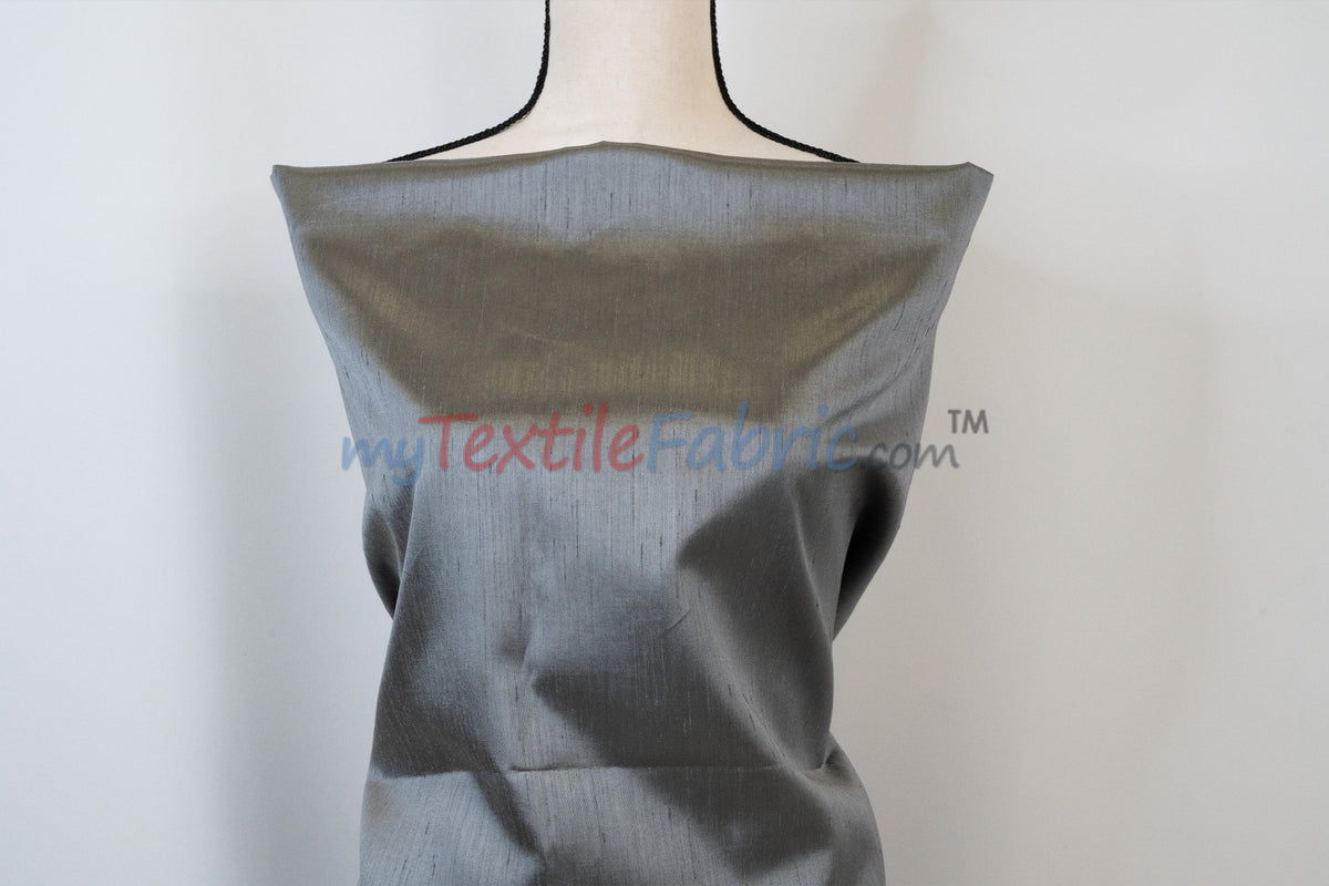 IFR Extra Wide Dupioni Silk | 100% Polyester Faux Dupioni Fabric | 120" Wide | Multiple Colors |