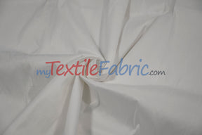 White Polyester Silk Fabric