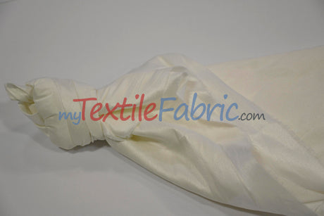 Polyester Silk Fabric | Faux Silk | Polyester Dupioni Fabric Yards & Bolts | 54" Wide | Multiple Colors