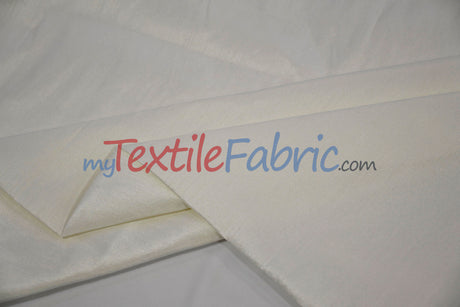 Polyester Silk Fabric | Faux Silk | Polyester Dupioni Fabric Yards & Bolts | 54" Wide | Multiple Colors