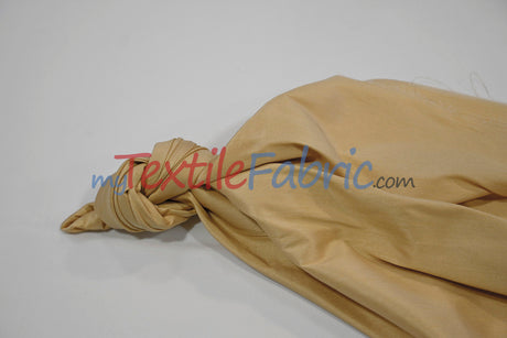 Polyester Silk Fabric | Faux Silk | Polyester Dupioni Fabric Yards & Bolts | 54" Wide | Multiple Colors