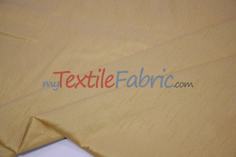 Polyester Silk Fabric | Faux Silk | Polyester Dupioni Fabric Yards & Bolts | 54" Wide | Multiple Colors