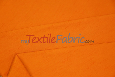 Polyester Silk Fabric | Faux Silk | Polyester Dupioni Fabric Yards & Bolts | 54" Wide | Multiple Colors