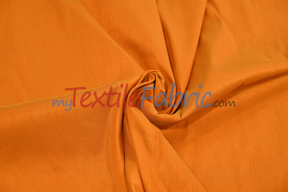 Polyester Silk Fabric | Faux Silk | Polyester Dupioni Fabric | Wholesale Bolt | 54" Wide | Multiple Colors |