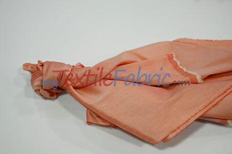 Polyester Silk Fabric | Faux Silk | Polyester Dupioni Fabric Yards & Bolts | 54" Wide | Multiple Colors