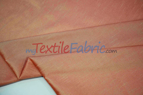 Polyester Silk Fabric | Faux Silk | Polyester Dupioni Fabric Yards & Bolts | 54" Wide | Multiple Colors