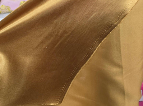 BRIDAL SATIN VIETNAM QUALITY DARK GOLD FOR ARIZONA CUSTOMERS ONLY