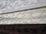 Vineyard Scarlet Jacquard | Vineyard Scarlet Brocade | 60" Wide | Drapery, Curtains, Tablecloth, Costume | Multiple Colors |