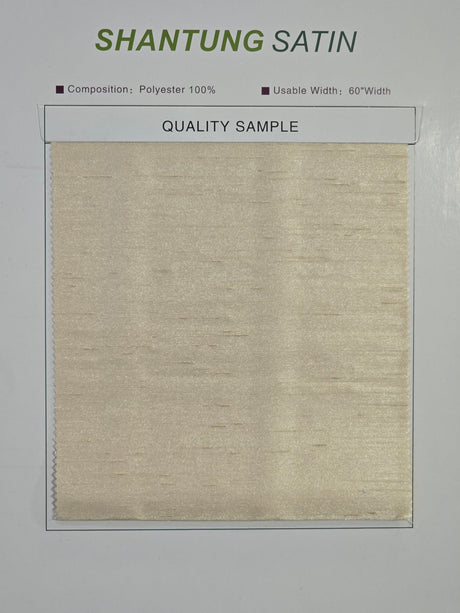 Shantung Satin Fabric | Satin Dupioni Silk Fabric | 60" Wide | Multiple Colors | Yards & Bolts