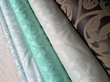 Victorian Damask Jacquard Fabric | Victorian Damask Brocade | 60" Wide | Drapery, Curtains, Tablecloth, Costume | Multiple Colors |