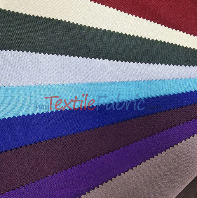 Extra Wide Polyester Fabric | 124" Wide Polyester Fabric | 124" Polypoplin for Tablecloths, Drapery, and Curtains |