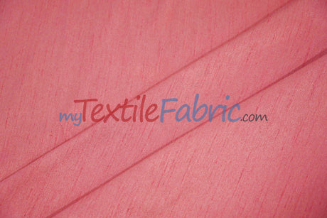 Polyester Silk Fabric | Faux Silk | Polyester Dupioni Fabric Yards & Bolts | 54" Wide | Multiple Colors