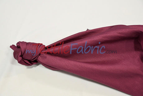 Polyester Silk Fabric | Faux Silk | Polyester Dupioni Fabric Yards & Bolts | 54" Wide | Multiple Colors