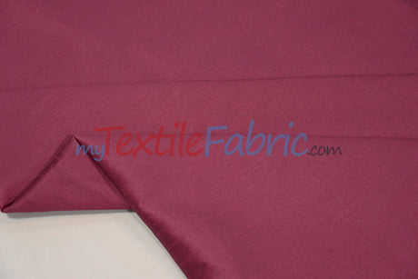 Polyester Silk Fabric | Faux Silk | Polyester Dupioni Fabric Yards & Bolts | 54" Wide | Multiple Colors