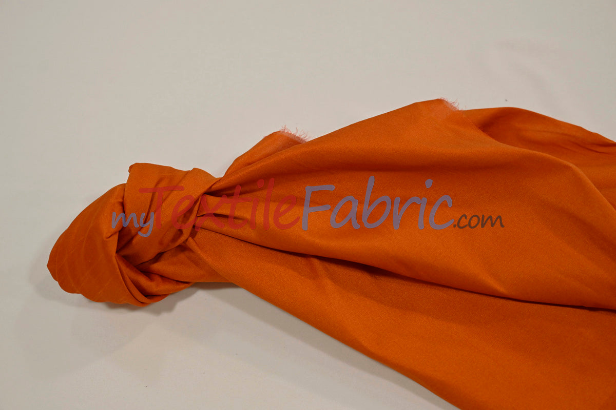 Polyester Silk Fabric - Faux Silk - Polyester Dupioni Fabric - Sample Swatch - 54&#34; Wide - Multiple Colors