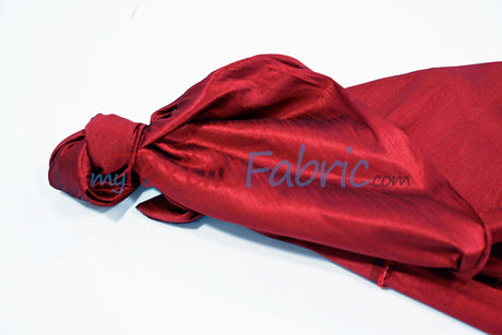 Polyester Silk Fabric | Faux Silk | Polyester Dupioni Fabric Yards & Bolts | 54" Wide | Multiple Colors