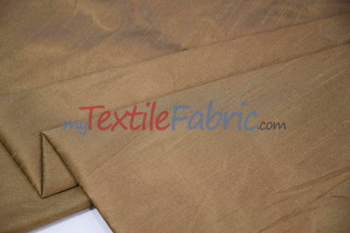 Polyester Silk Fabric | Faux Silk | Polyester Dupioni Fabric | Wholesale Bolt | 54" Wide | Multiple Colors |