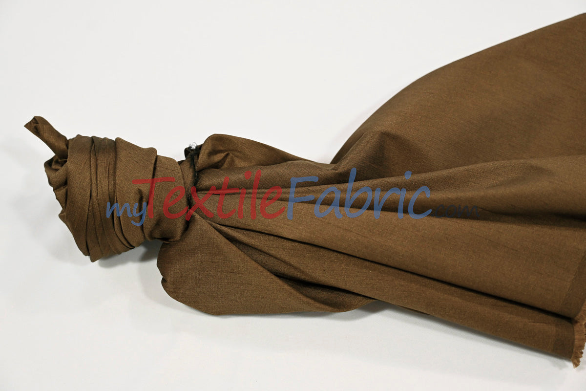 Polyester Silk Fabric | Faux Silk | Polyester Dupioni Fabric | Wholesale Bolt | 54" Wide | Multiple Colors |