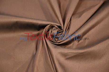 Polyester Silk Fabric | Faux Silk | Polyester Dupioni Fabric | Continuous Yards | 54" Wide | Multiple Colors |