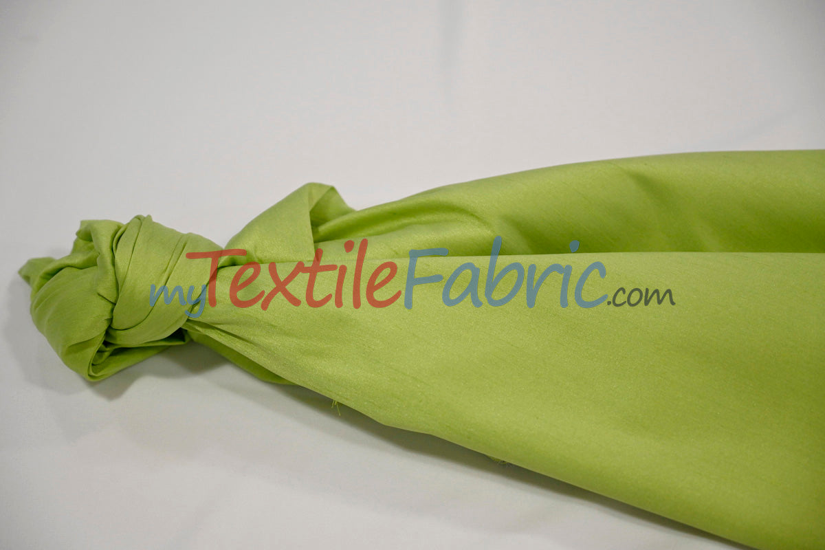 Polyester Silk Fabric | Faux Silk | Polyester Dupioni Fabric | Continuous Yards | 54" Wide | Multiple Colors |