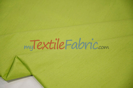 Polyester Silk Fabric | Faux Silk | Polyester Dupioni Fabric Yards & Bolts | 54" Wide | Multiple Colors