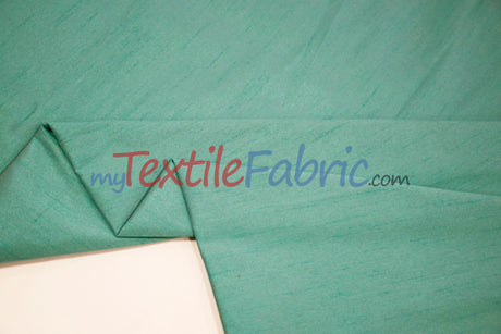 Polyester Silk Fabric | Faux Silk | Polyester Dupioni Fabric Yards & Bolts | 54" Wide | Multiple Colors