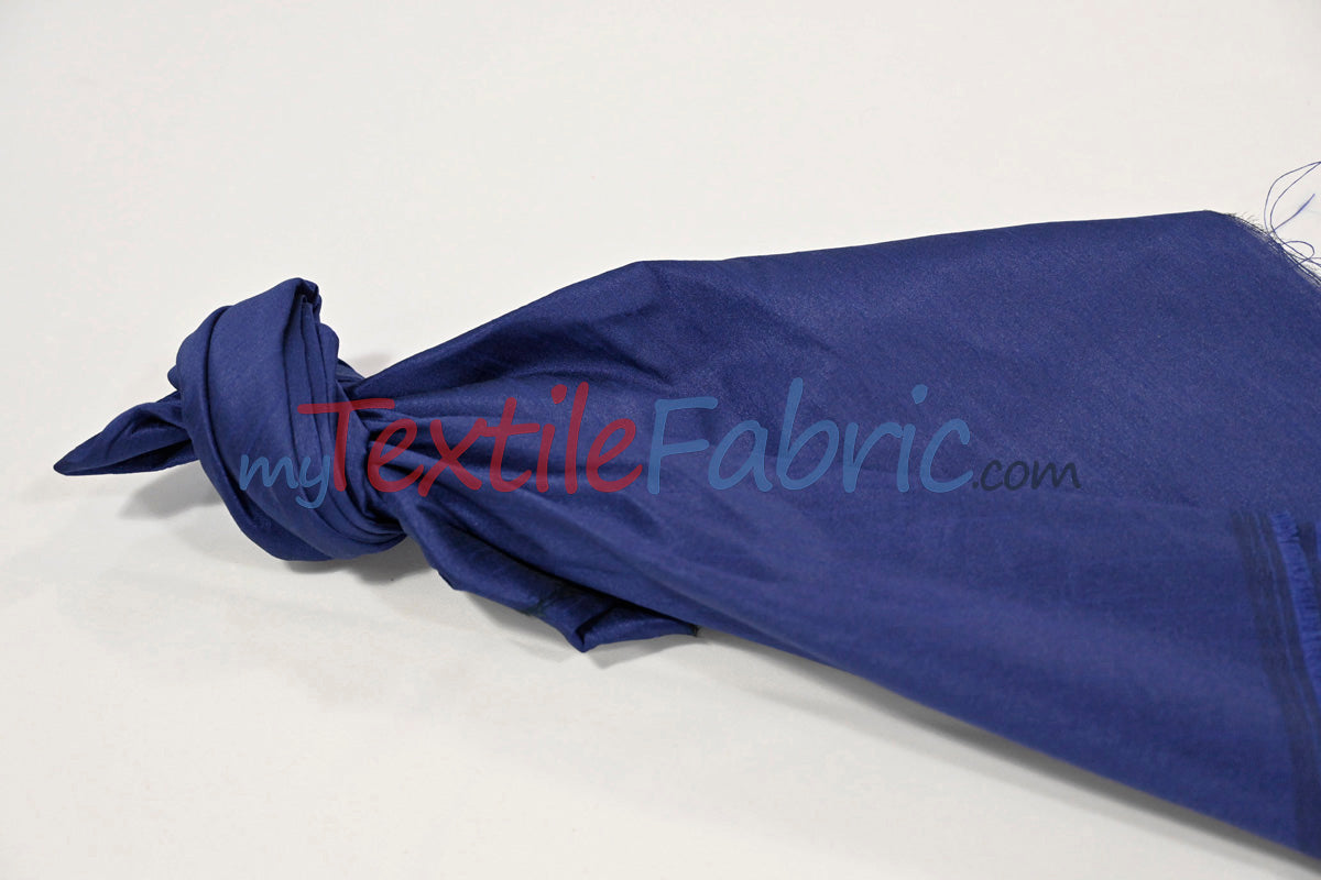 Polyester Silk Fabric - Faux Silk - Polyester Dupioni Fabric - Sample Swatch - 54&#34; Wide - Multiple Colors