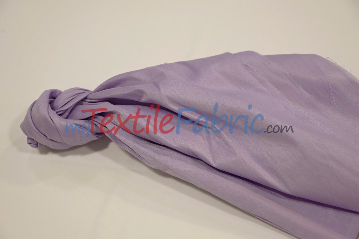 Polyester Silk Fabric | Faux Silk | Polyester Dupioni Fabric | Continuous Yards | 54" Wide | Multiple Colors |