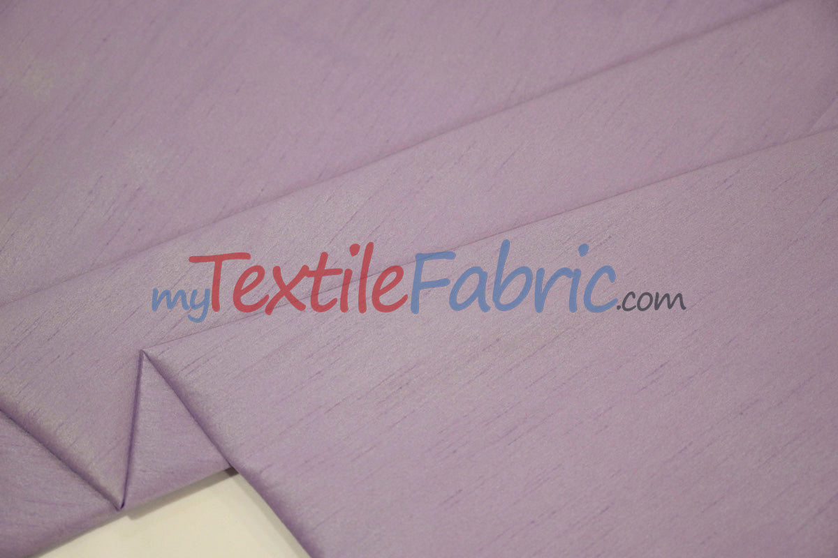 Polyester Silk Fabric | Faux Silk | Polyester Dupioni Fabric | Continuous Yards | 54" Wide | Multiple Colors |