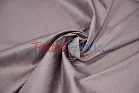 Polyester Silk Fabric | Faux Silk | Polyester Dupioni Fabric | Continuous Yards | 54" Wide | Multiple Colors |