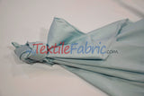 Polyester Silk Fabric - Faux Silk - Polyester Dupioni Fabric - Sample Swatch - 54&#34; Wide - Multiple Colors