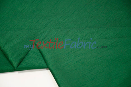Polyester Silk Fabric | Faux Silk | Polyester Dupioni Fabric Yards & Bolts | 54" Wide | Multiple Colors
