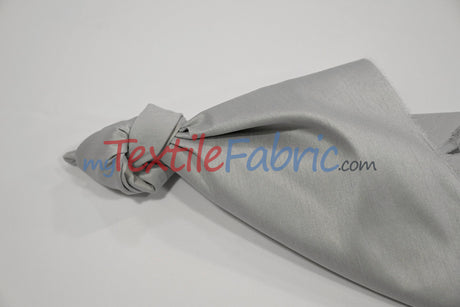 Polyester Silk Fabric | Faux Silk | Polyester Dupioni Fabric Yards & Bolts | 54" Wide | Multiple Colors