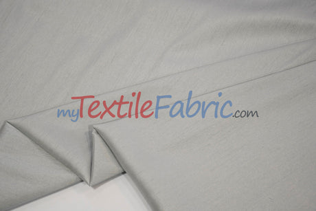 Polyester Silk Fabric | Faux Silk | Polyester Dupioni Fabric Yards & Bolts | 54" Wide | Multiple Colors