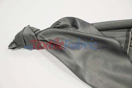 Polyester Silk Fabric | Faux Silk | Polyester Dupioni Fabric Yards & Bolts | 54" Wide | Multiple Colors