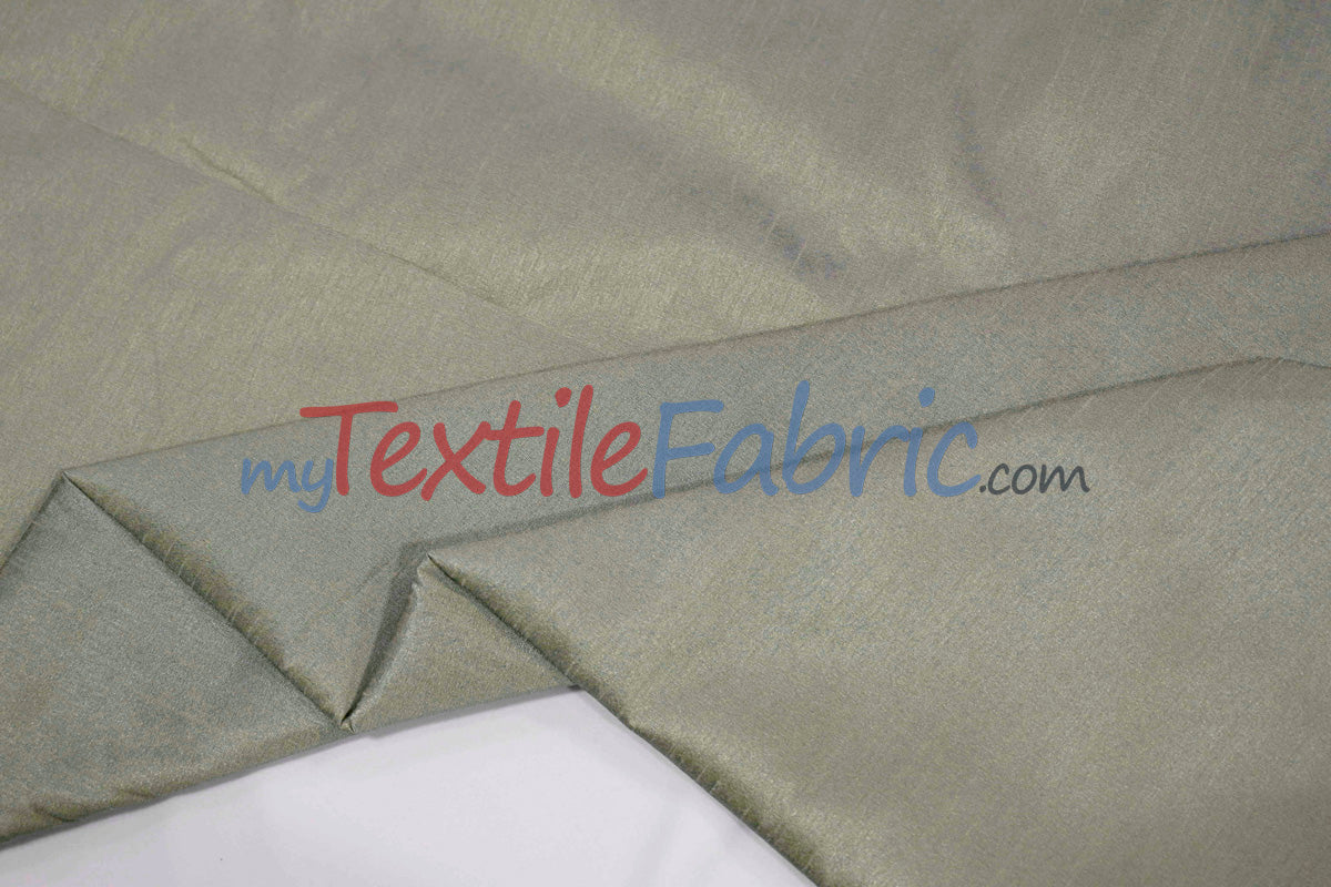 Polyester Silk Fabric | Faux Silk | Polyester Dupioni Fabric | Wholesale Bolt | 54" Wide | Multiple Colors |