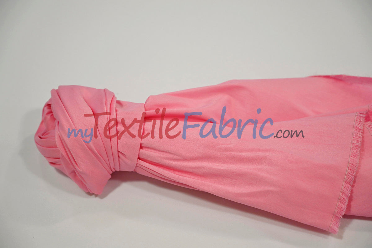 Polyester Silk Fabric - Faux Silk - Polyester Dupioni Fabric - Sample Swatch - 54&#34; Wide - Multiple Colors