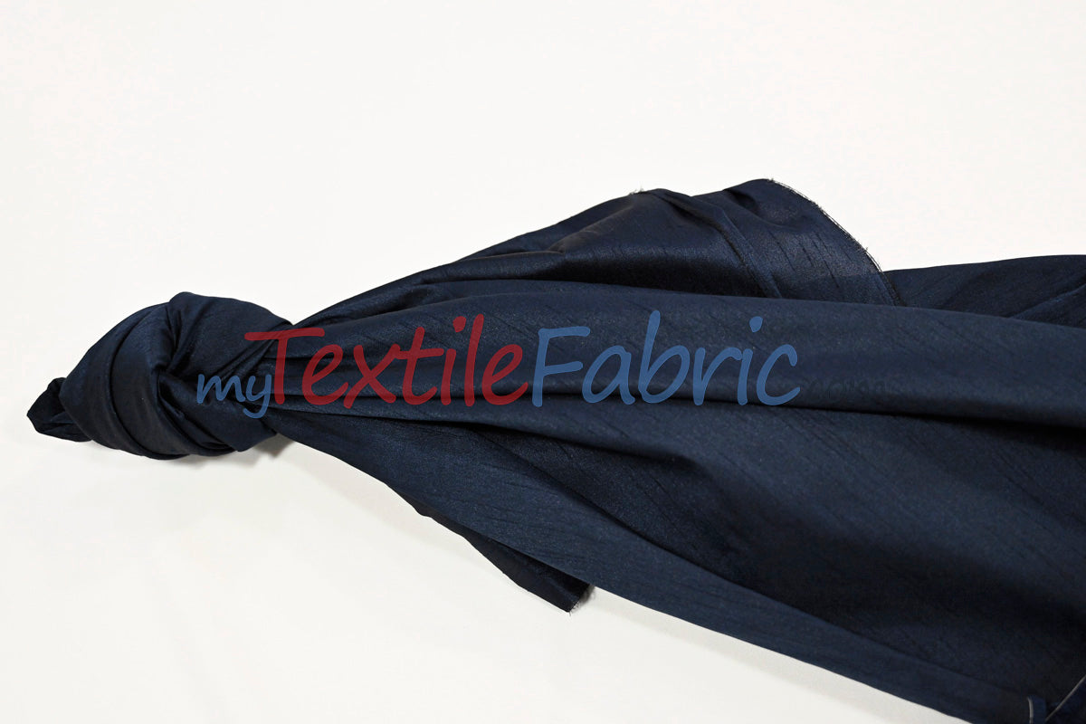 Polyester Silk Fabric | Faux Silk | Polyester Dupioni Fabric | Wholesale Bolt | 54" Wide | Multiple Colors |