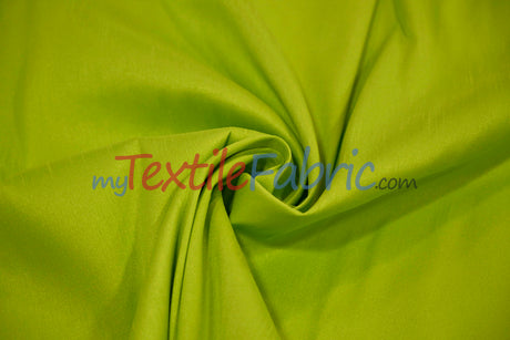 Polyester Silk Fabric | Faux Silk | Polyester Dupioni Fabric | Continuous Yards | 54" Wide | Multiple Colors |