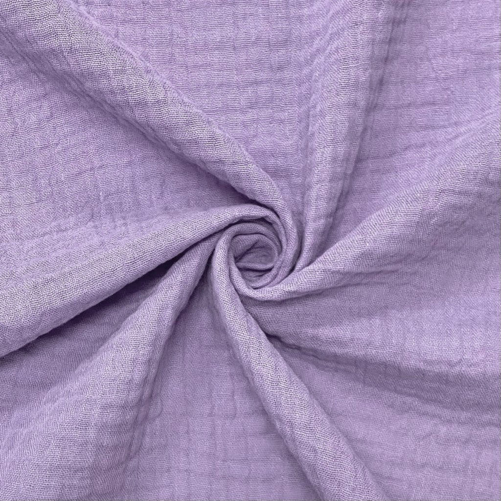 Double Layer Cotton Gauze Fabric | Soft Double Layer Muslin | 48" Wide | Double Cotton Gauze Fabric |