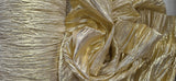 Crush Lame | Metallic Crease Crinkled Lame | 52" Wide |
