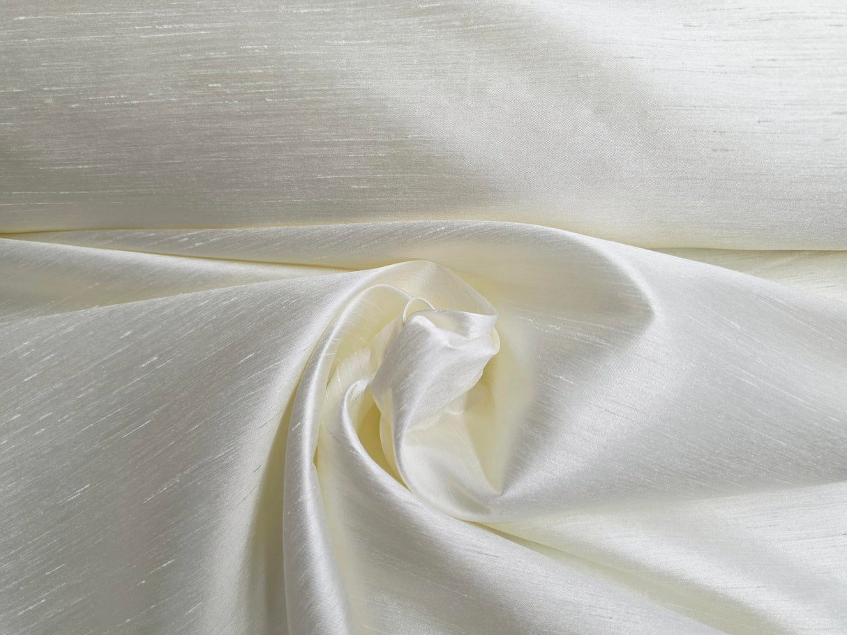 IFR Extra Wide Dupioni Silk | 100% Polyester Faux Dupioni Fabric | 120" Wide | Multiple Colors |